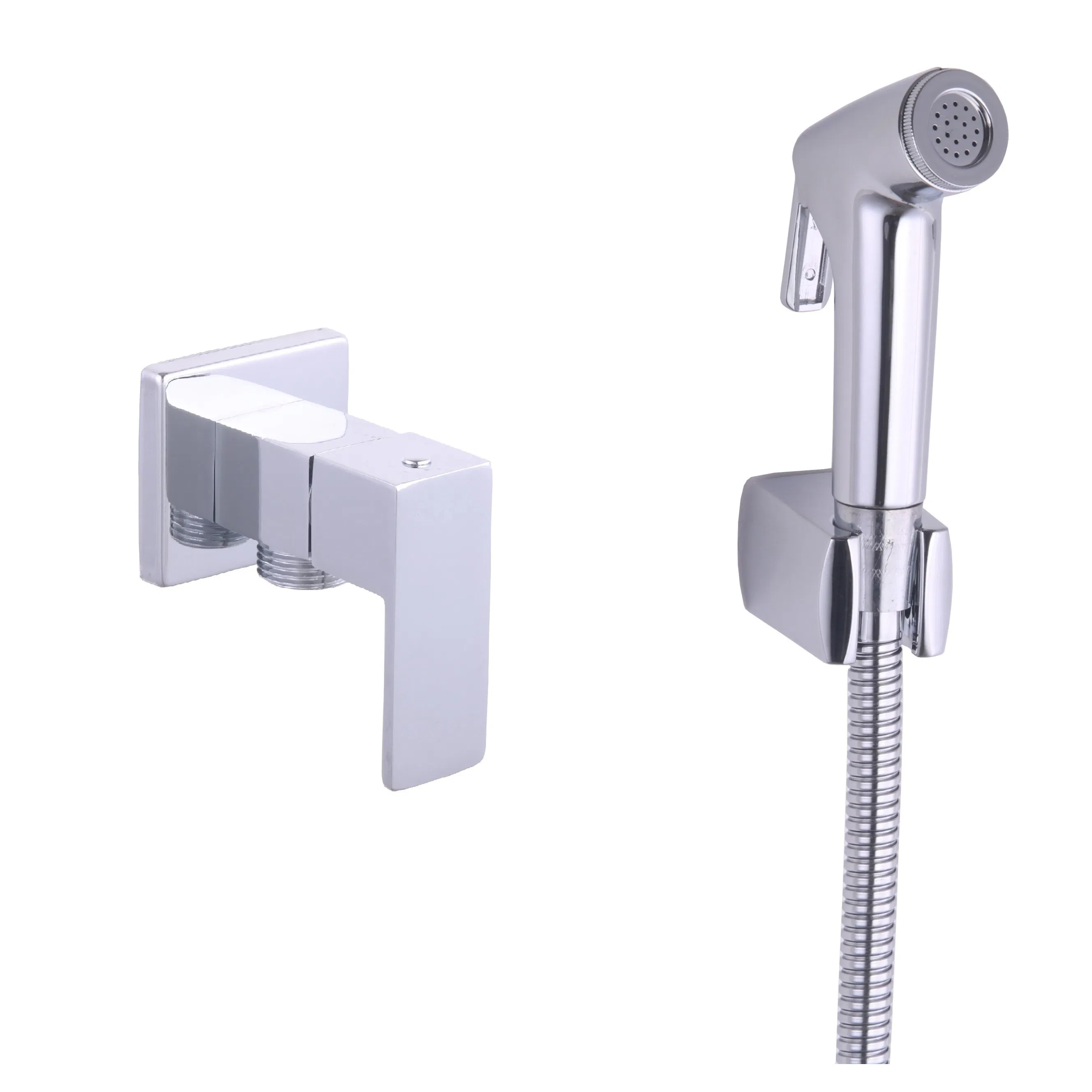 Affordable Bathroom Fittings 3/8X1/2" Brass Angle Valve Toilet Water Valve with Shower Sets