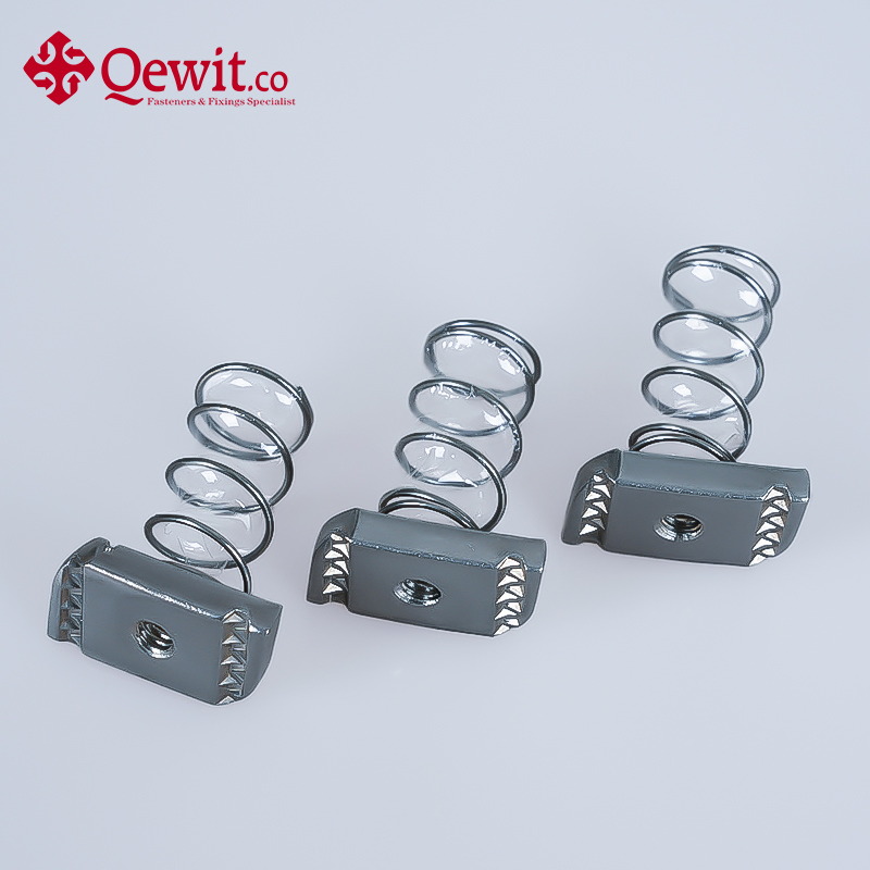 Self-Colour Hardware Fastening Spring Channel Nut for Power Equipment Mounts