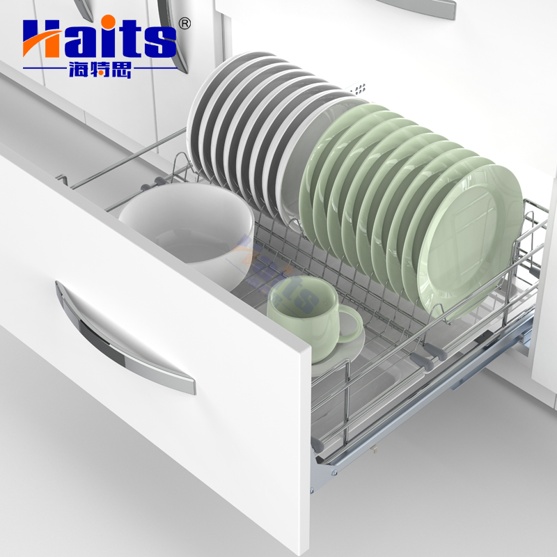 Steel Pull out Kitchen Basket Wire Basket for Bowl Pot Storage Kitchen Hardware