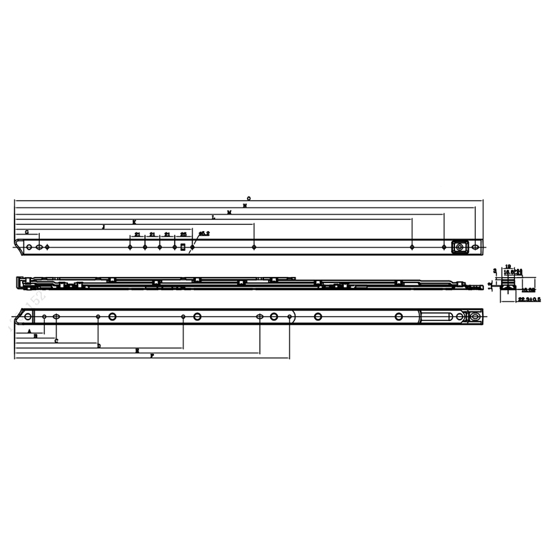 Stainless Steel Window Friction Stay 90 Degree Adjustable Window Hinge with Seven Supporting Bar for Window Friction Hinge