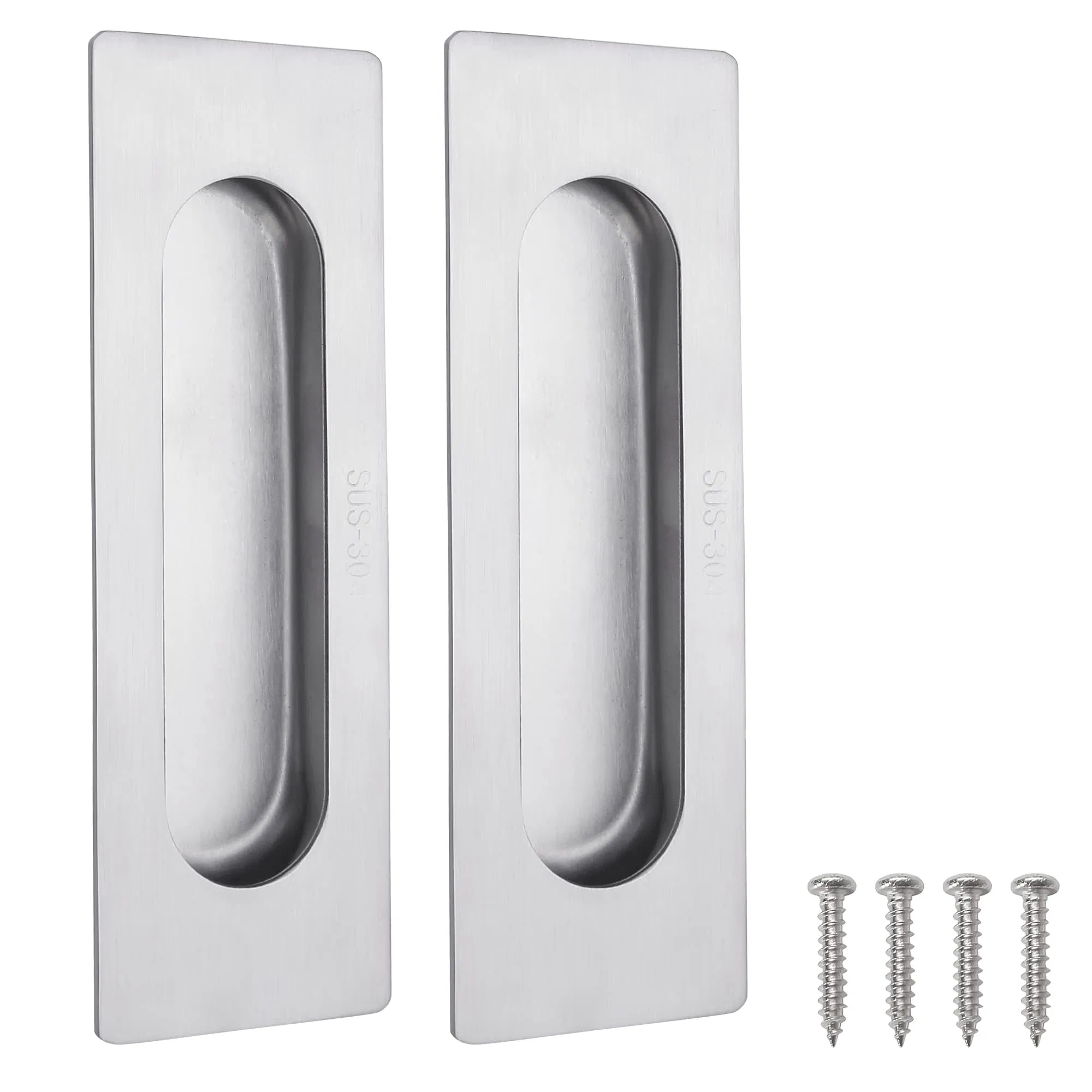 Cabinet Closet Door Small Sliding Handle Stainless Steel Door Pull Hardware