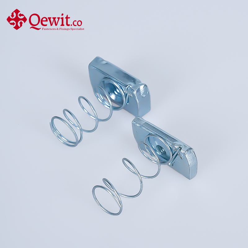 Self-Colour Hardware Fastening Spring Channel Nut for Power Equipment Mounts