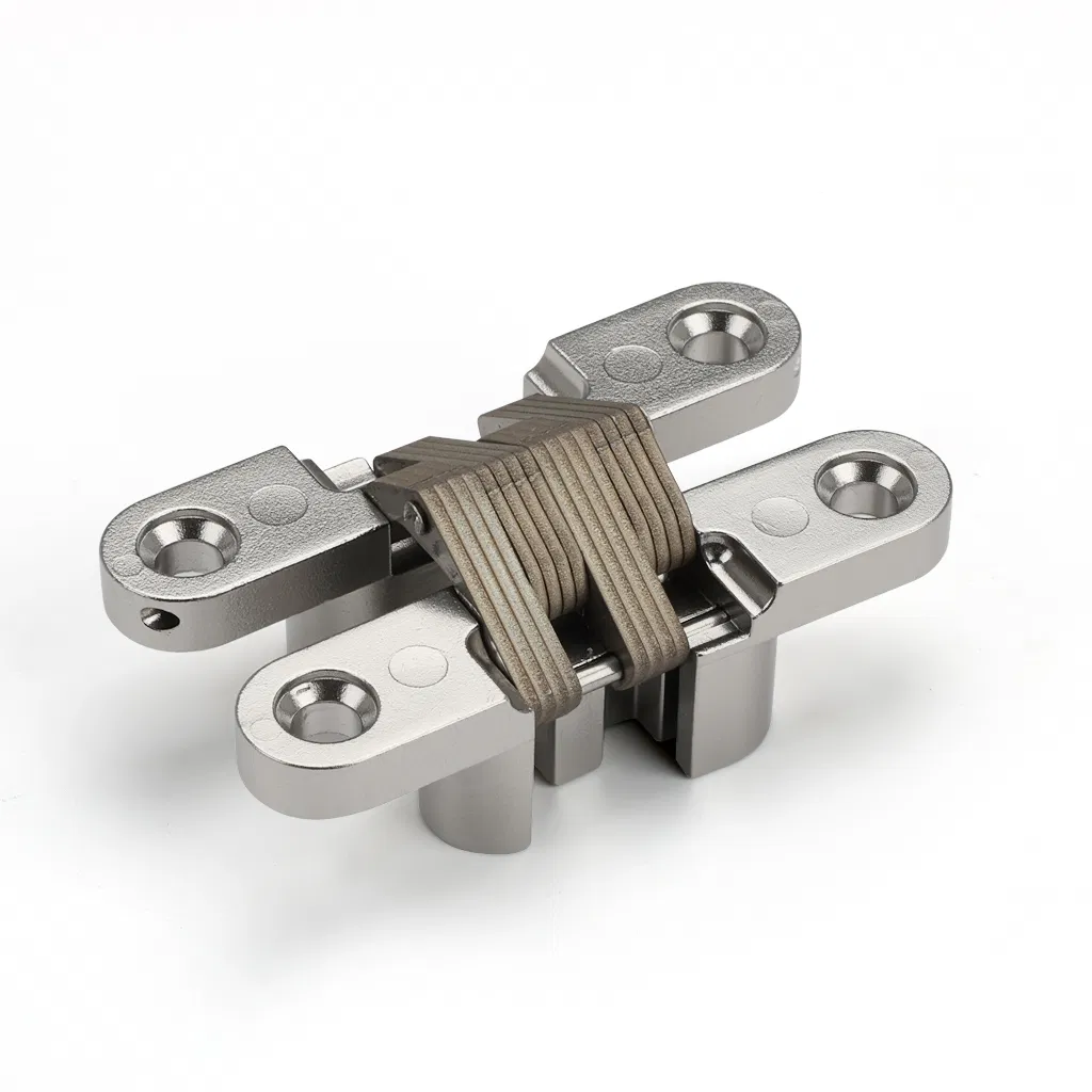 Concealed Cross Hidden Hinge for Cabinet Wardrobe Wooden Furniture Doors