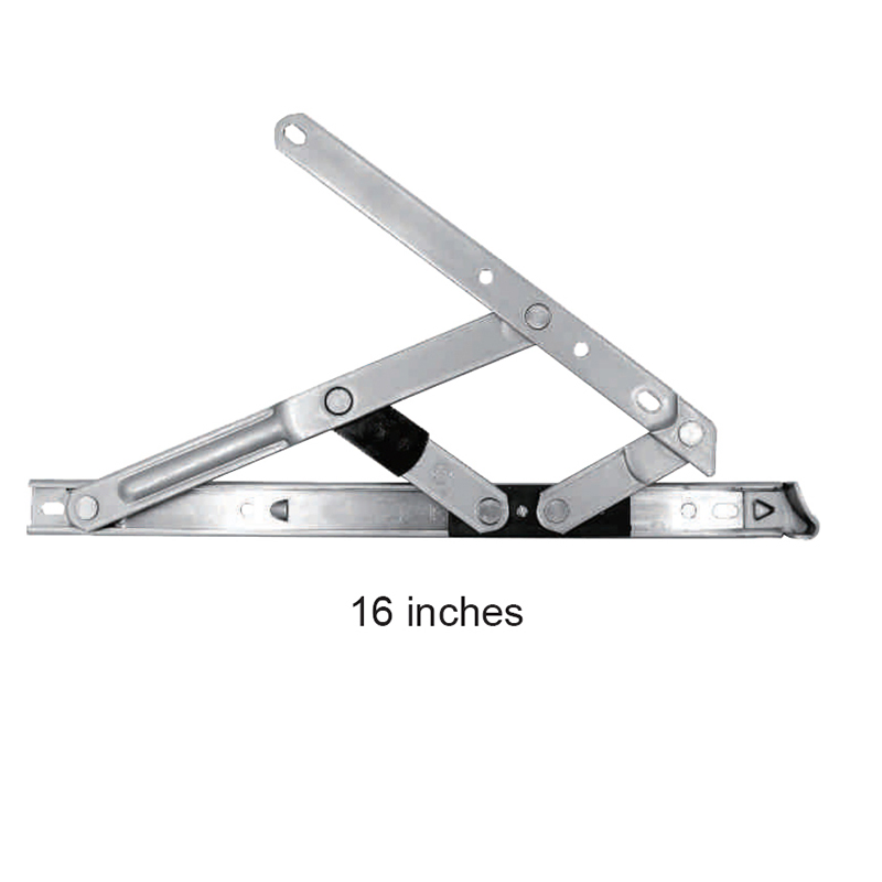 Factory Price UPVC Top Hung Casement 304 Stainless Steel Window Friction Stay Hinge with Supporting Arm