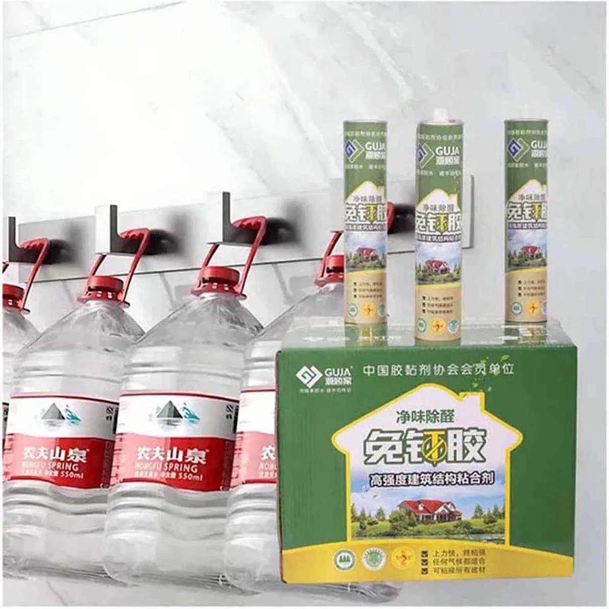 Wall Art and Decoration Nail Free Adhesive for Hanging Pictures Frames Artworks Mirrors and Wall Decor