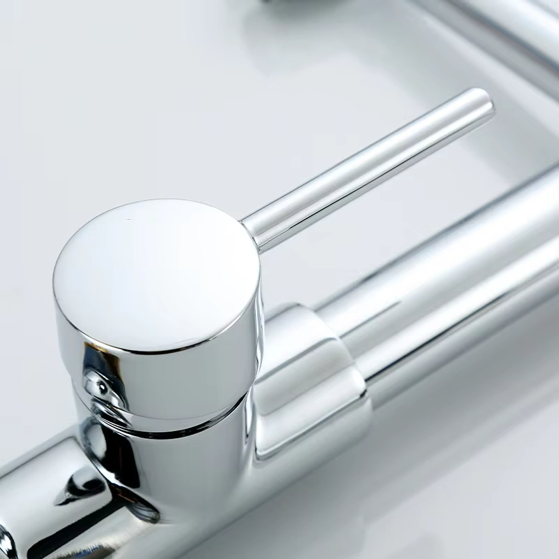 Wholesale Modern Single Handle Deck Mounted Kitchen Faucet Stainless Steel 360 Pull out Down Black Sink Mixer Hot Cold Water Tap