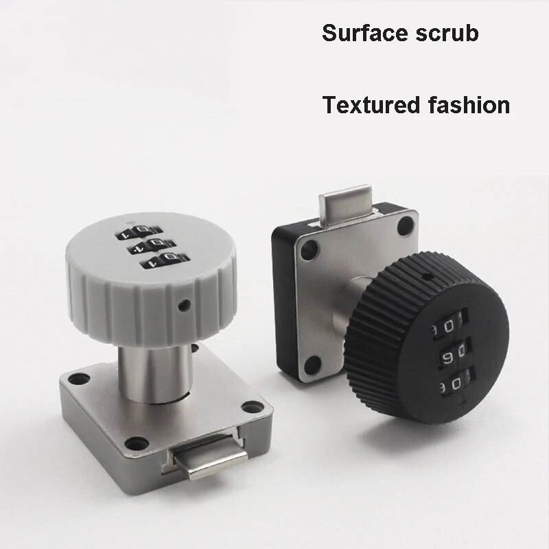 Cabinet 3 Digital Drawer Combination Mailbox Cupboard Lock for Furniture