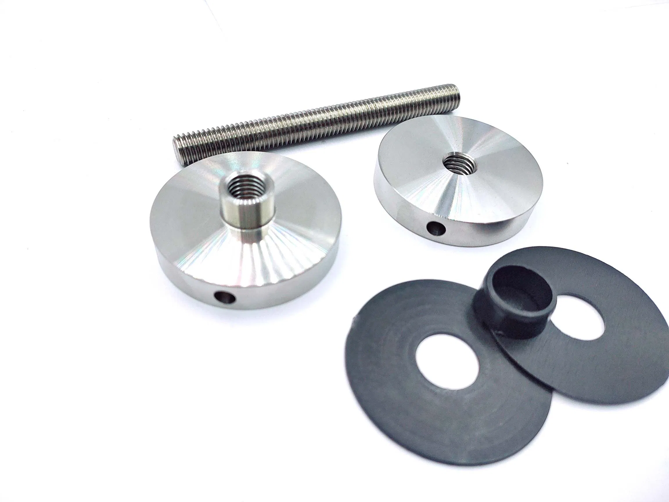 Professional Frameless Standoff Stairs Handrail Fittings 316 Stainless Mounted Standoff Glass Standoff Hardware