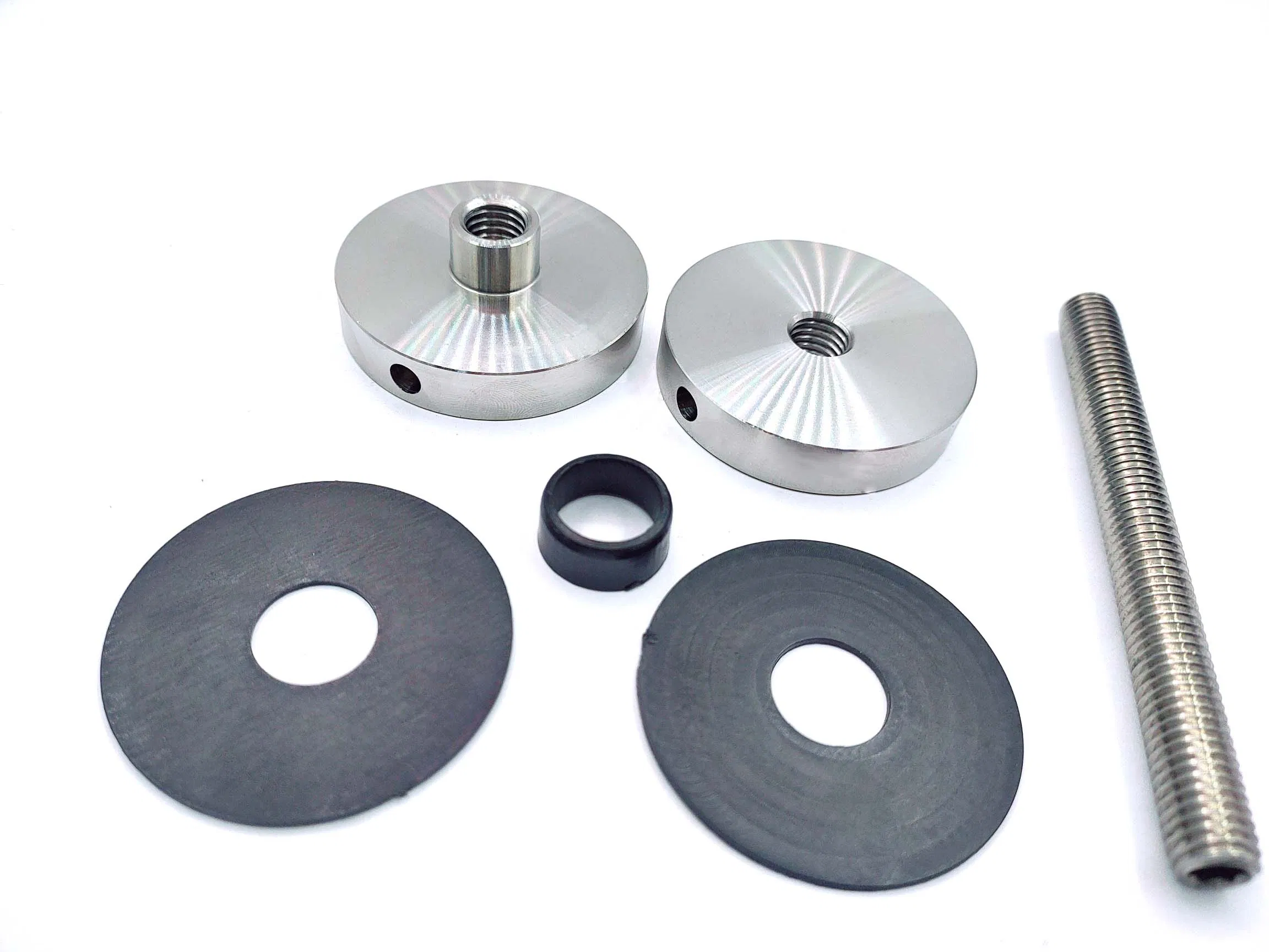 Professional Frameless Standoff Stairs Handrail Fittings 316 Stainless Mounted Standoff Glass Standoff Hardware