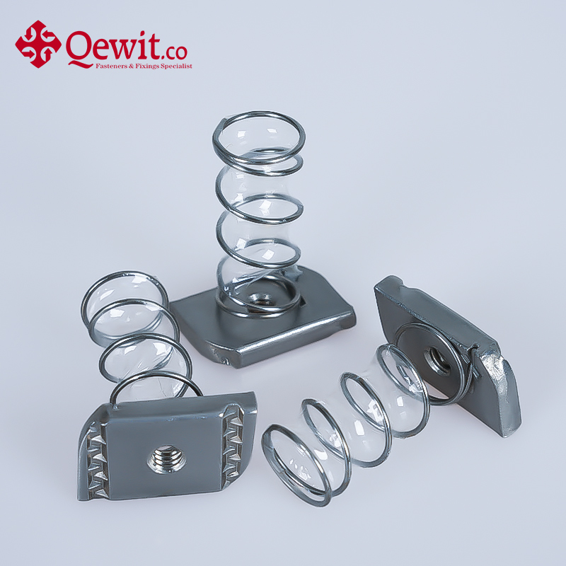 Self-Colour Hardware Fastening Spring Channel Nut for Power Equipment Mounts