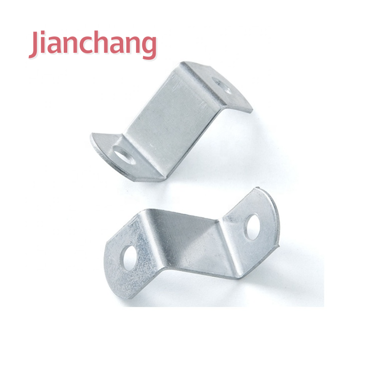 Heavy Duty Zinc Plated 2 Hole Offset Mirror Clips for Picture Frames Mirror Hanging Frame Accessories