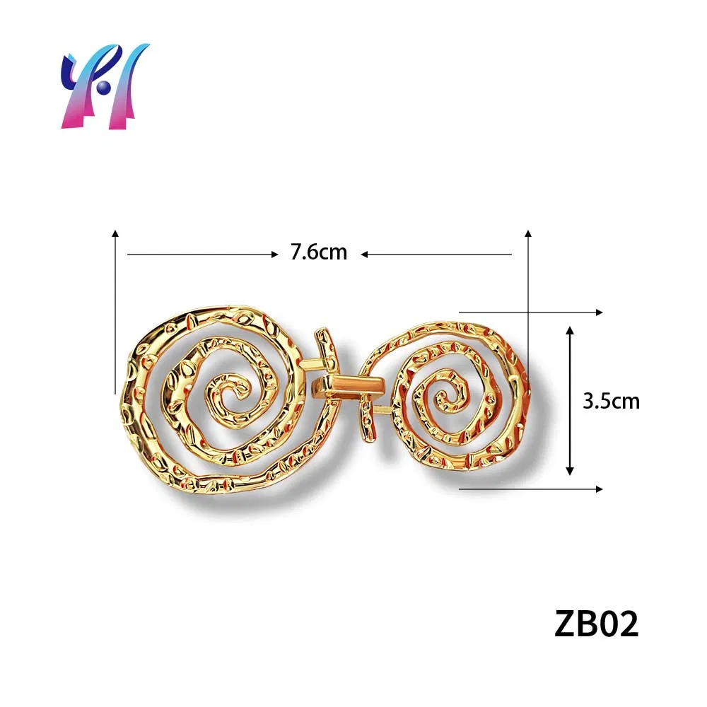 Snake-Style Swimsuit Metal Accessories Lightweight &amp; Durable Decorative Hardware Custom/Wholesale