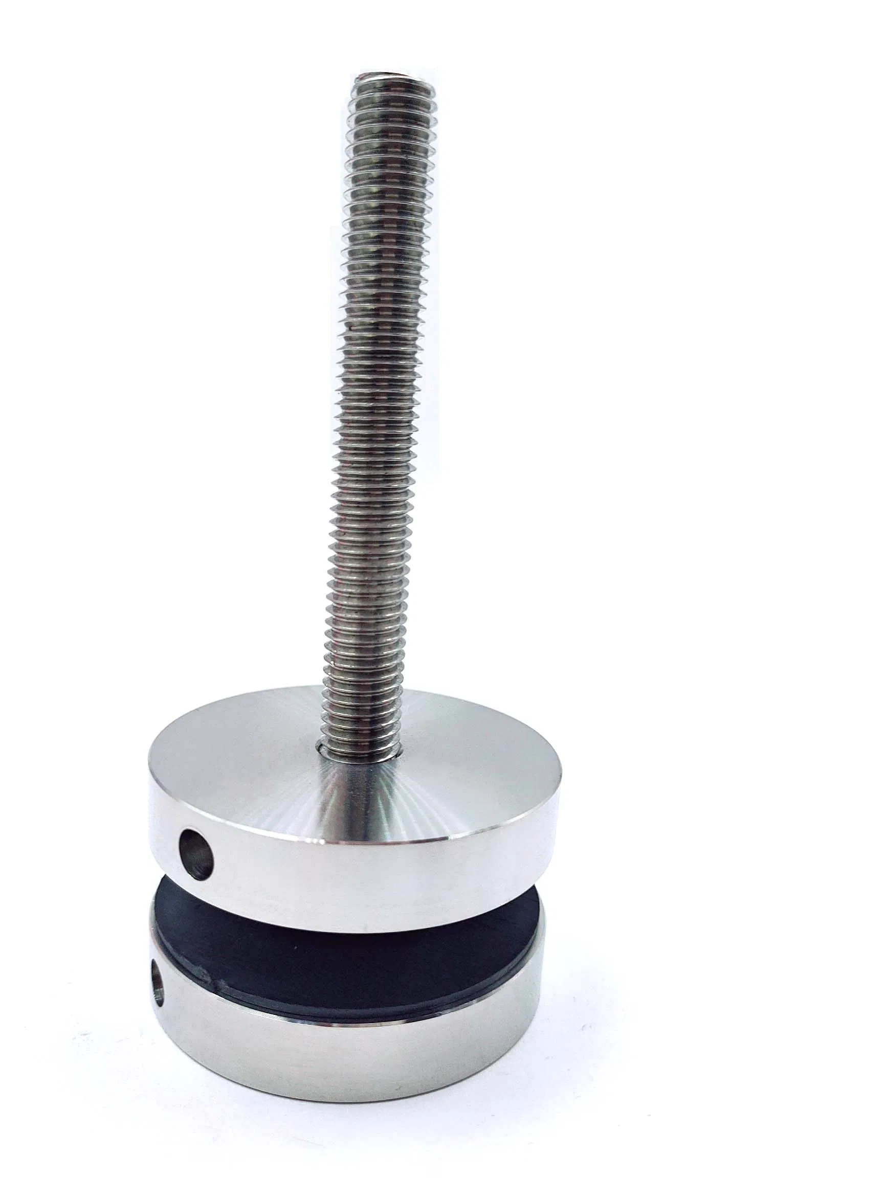 Professional Frameless Standoff Stairs Handrail Fittings 316 Stainless Mounted Standoff Glass Standoff Hardware