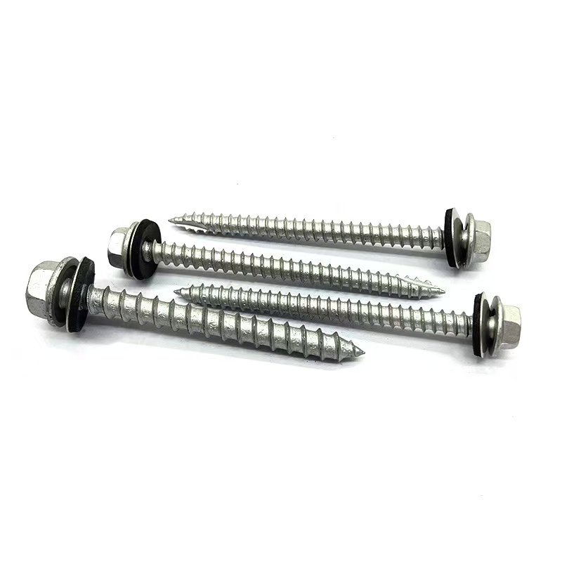 Hexagonal Screws with Washers for Versatile Mounting and Fastening