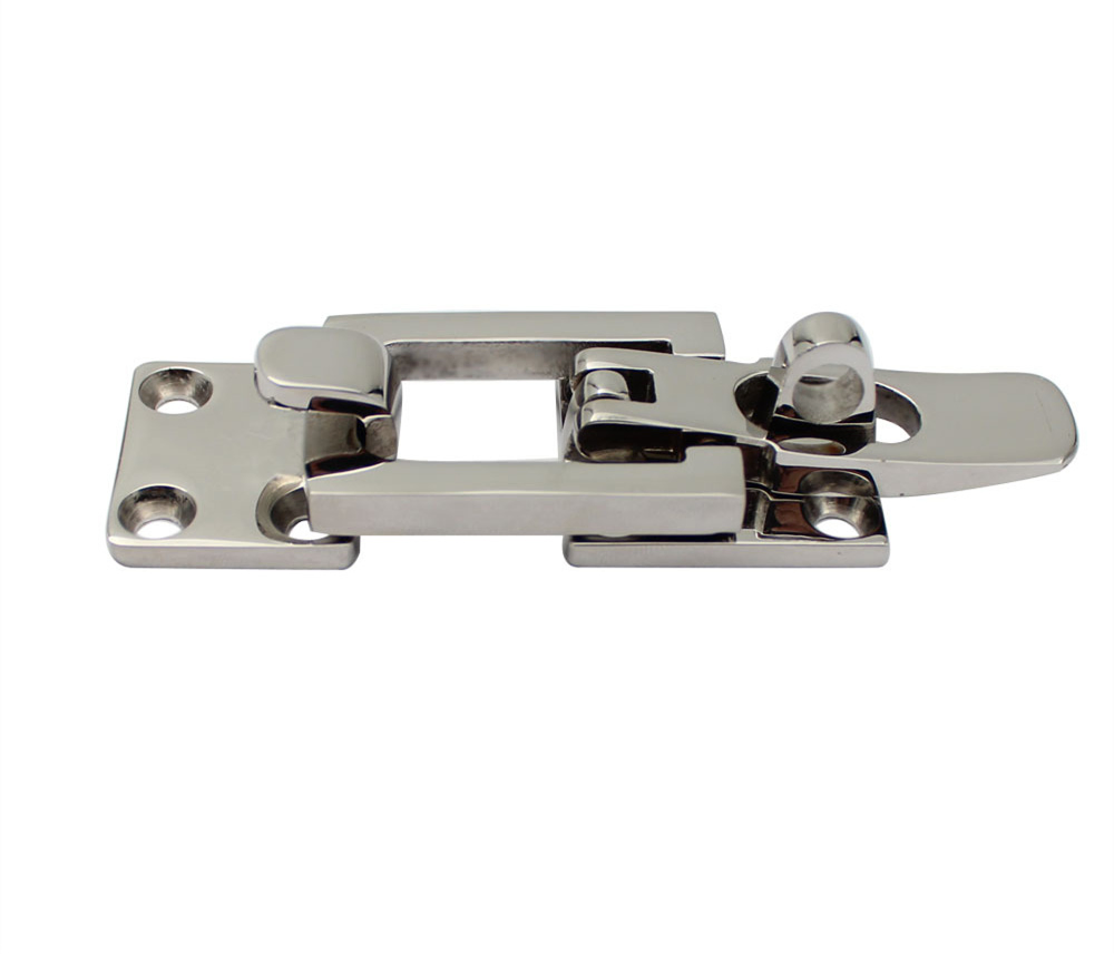 Stainless Steel 316 Hasps Drawer Latches Decorative Suitcases Hasp Latch Buckle Clasp Furniture Hardware
