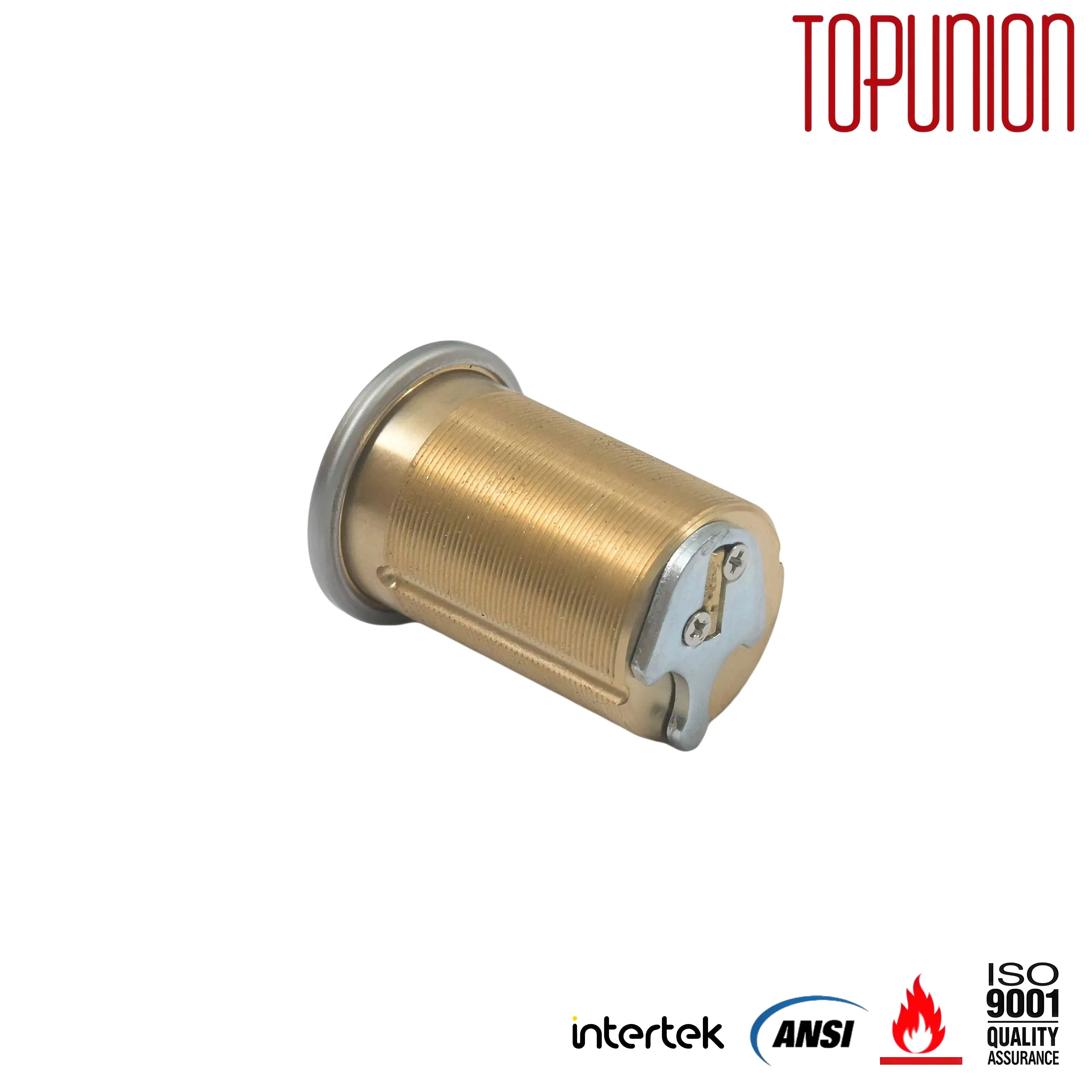 Solid Brass Lockset Security Schlage C Keyway Hadware Mortise Door Lock Cylinder