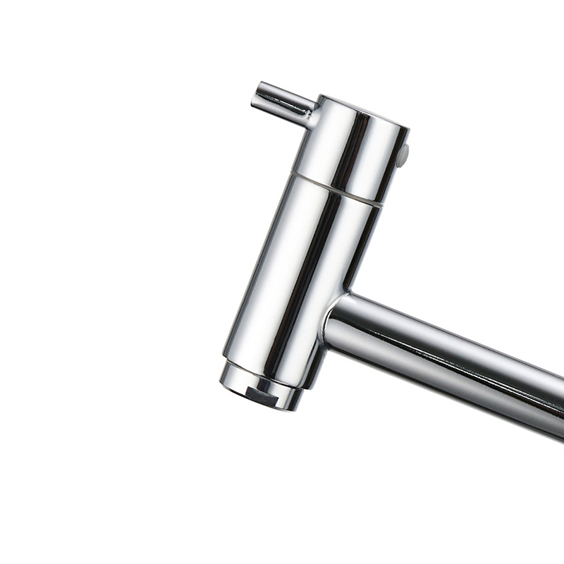 Single Hole Mount Stainless Steel Kitchen Cold Water Sink Wash Basin Faucet