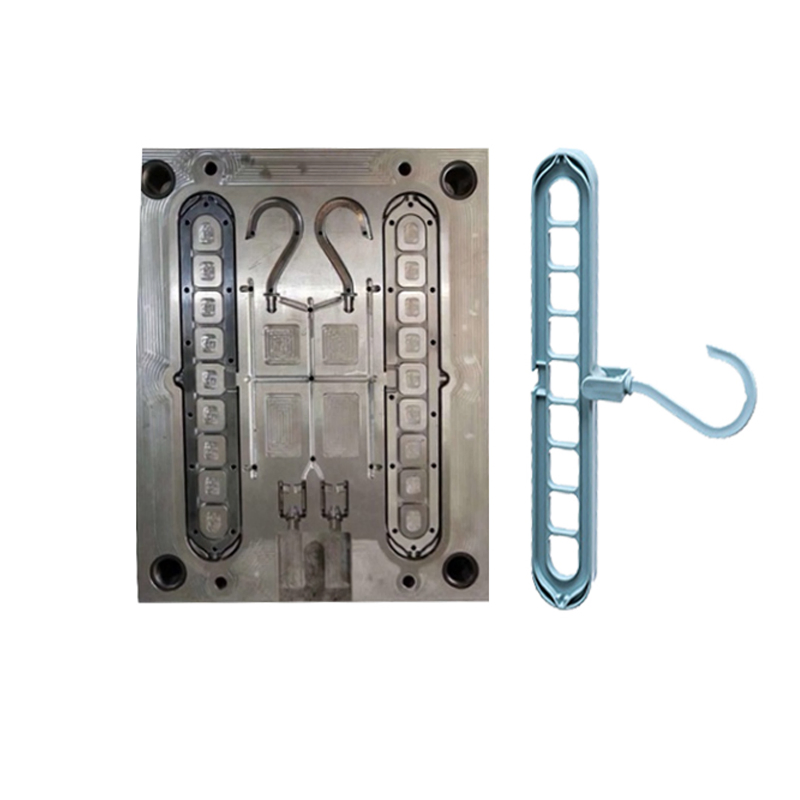 Custom Plastic Injection Moulds for Black Coat Hanger