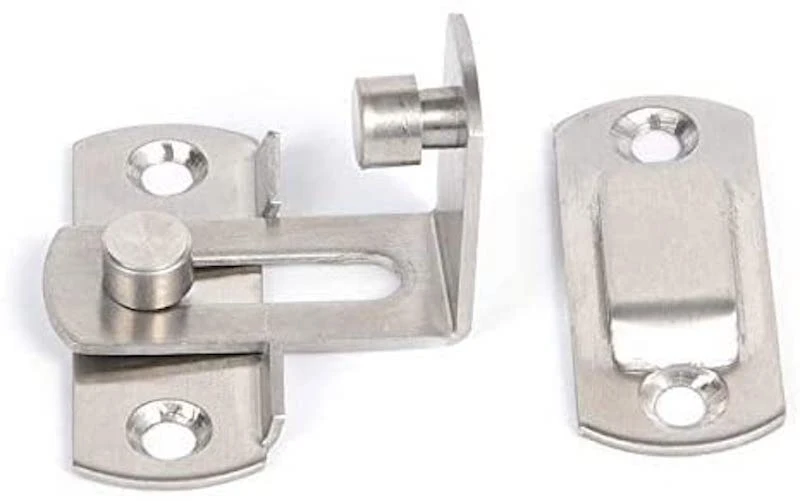 Stainless Steel Latch Bar Latch Safety Door Lock Gate Latches
