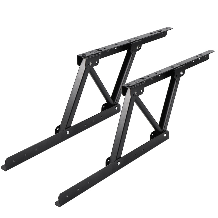 Winstar Furniture Hardware Black Spring Coffee Tea Computer Table Folding Lifter Desktop Support Frame