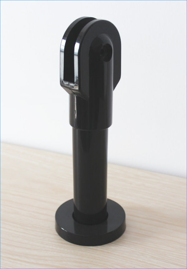 Black White Grey Nylon HPL Toilet Cubicle Partition Bathroom Hardware Fittings