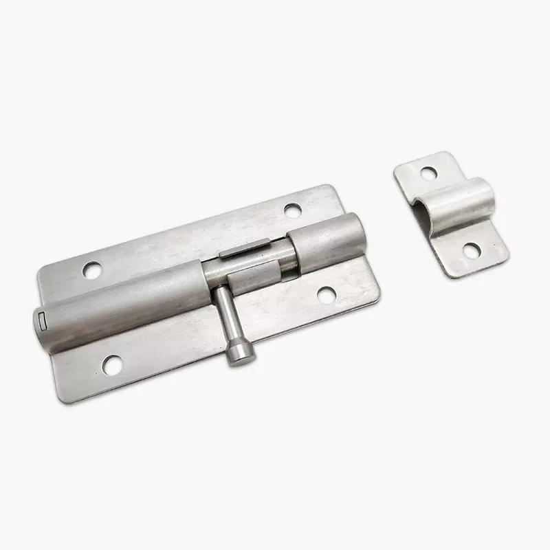Xk1004-90 Furniture Door Bolts 3.5 Inch Stainless Steel Locks Sliding Door Chain Latch for Gate Security Hardware