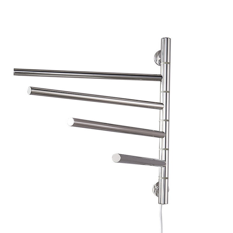 180 Degree Rotation Smart Heated Electric Swivel Towel Rack for Home Hotel