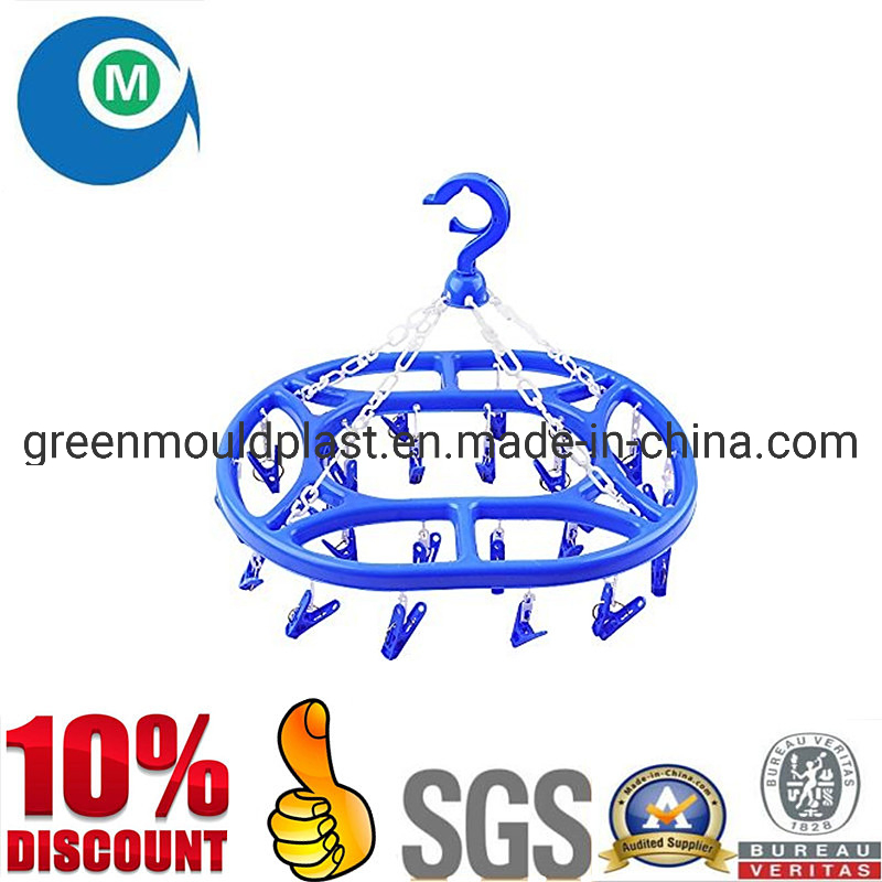 OEM Plastic Multi-Functional Clip Drying Rack Hanger Injection Mold