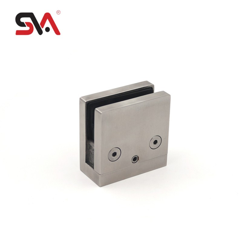 Heavy-Duty Stainless Steel Railing with Glass Bracket Handrail Support - Suitable for Modern Railing Hardware for Stairs and Balconies