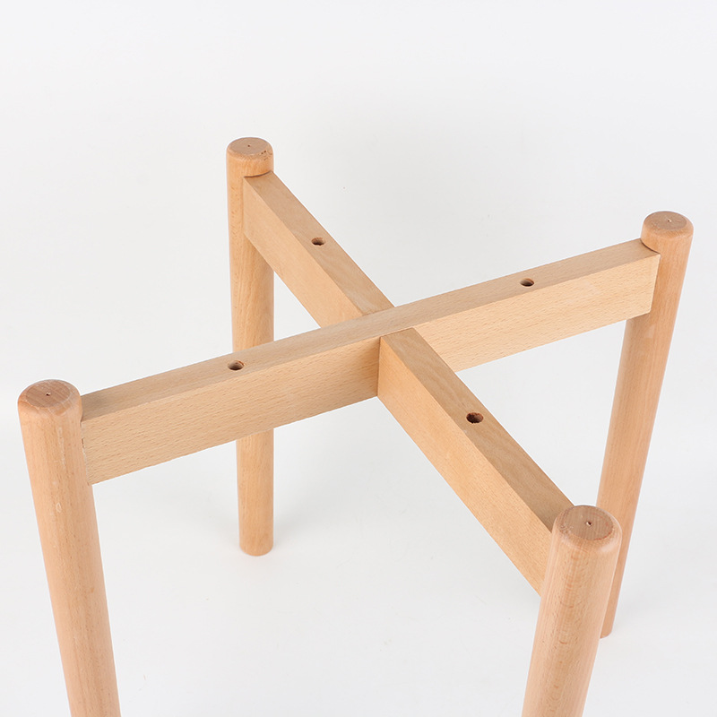 Wood Color Legs Coffee Table Chair Legs Dining Furniture Chair Frame Leg