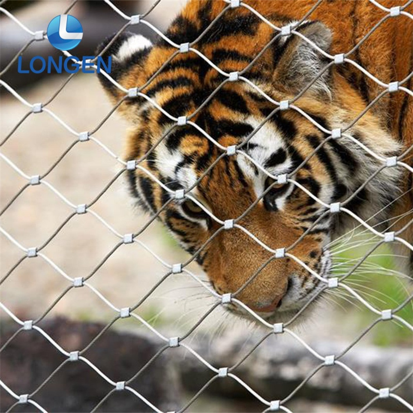 Stainless Steel Wire Rope Mesh for Balcony Railing Infill Safety