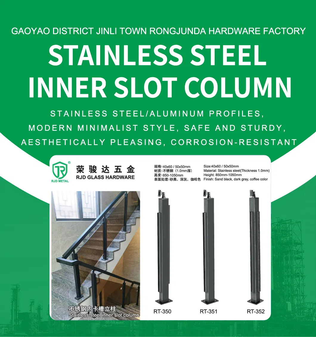 Dependable High-Tensile Structural Hardware for Stair Glass Railings