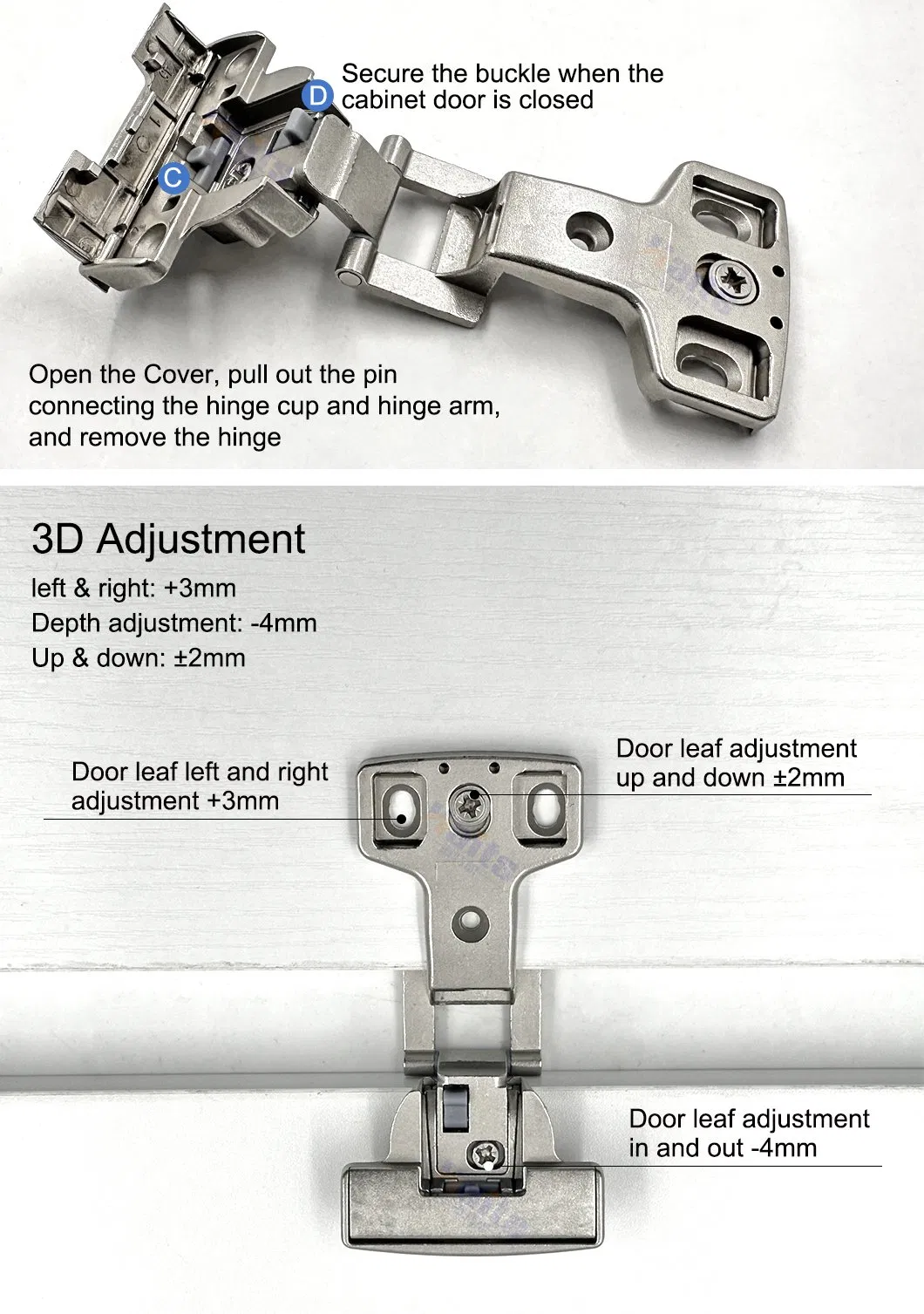 Cabinet Hinge Details