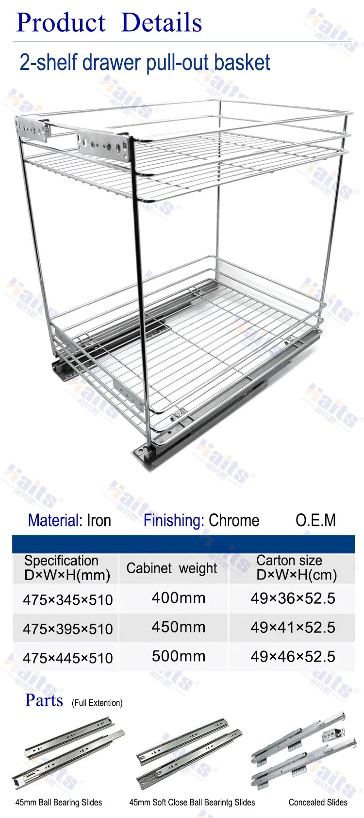 Kitchen Cabinet Basket Overview