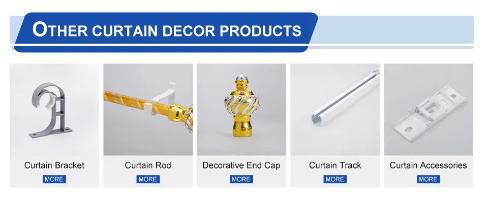 Curtain Rods Finials Overview