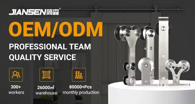 Sliding Barn Door Hardware Kit