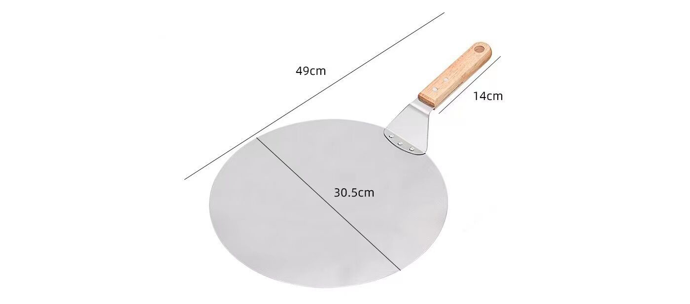 Stainless Steel Pizza Shovel
