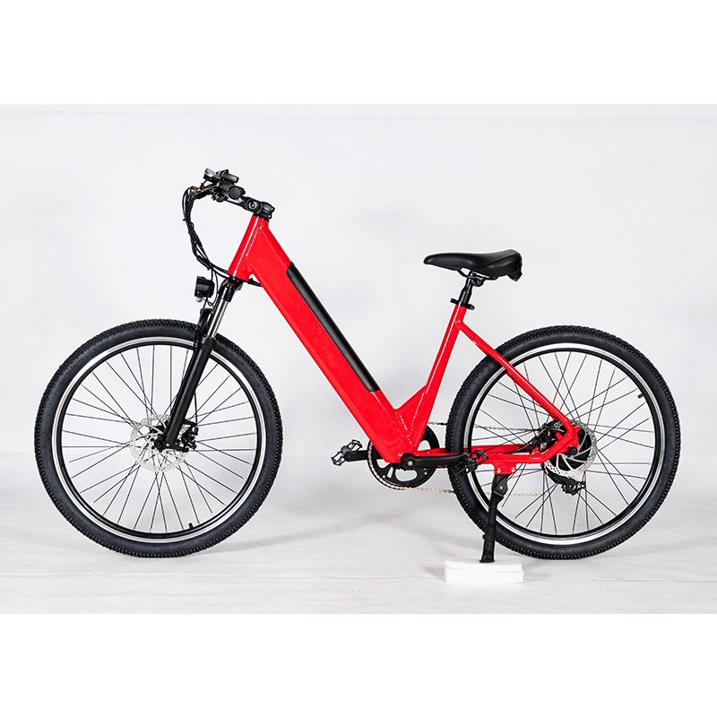Bicicleta Elétrica Masculina e Feminina, Bicicleta de Moda Urbana em Liga de Alumínio 6-Speed