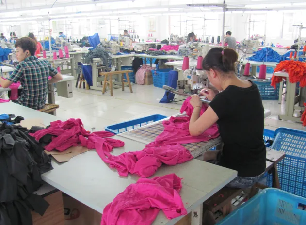 Linha de produção de roupas ecológicas