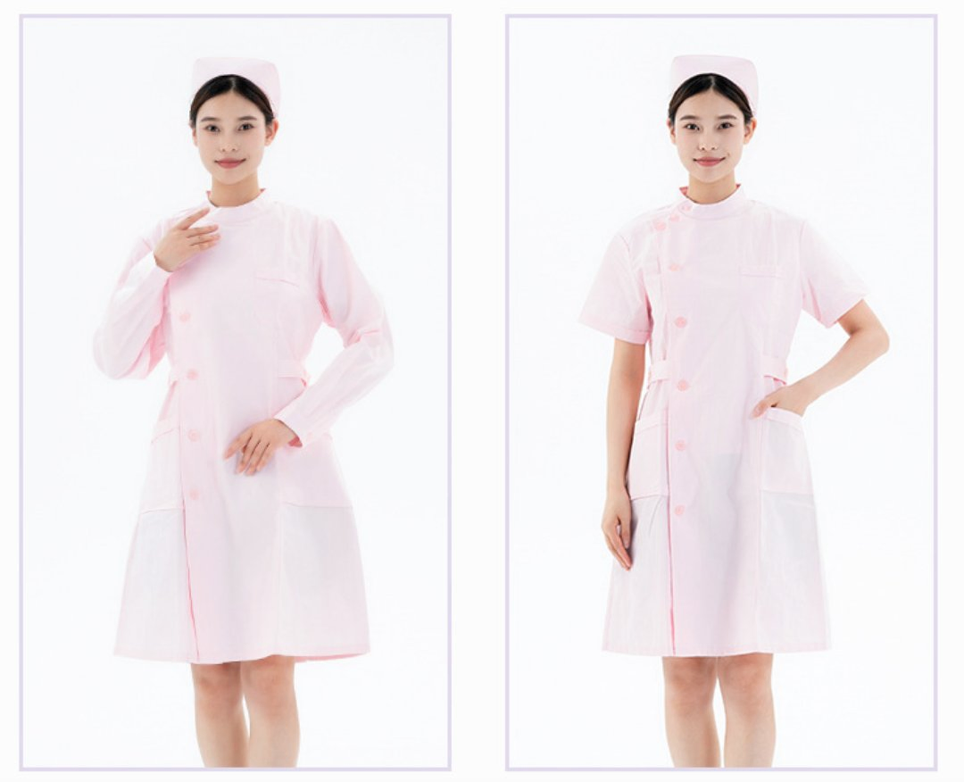 Roupas de Trabalho para Mulheres Enfermeiras e Médicas, Grossas e Minimalistas para o Inverno