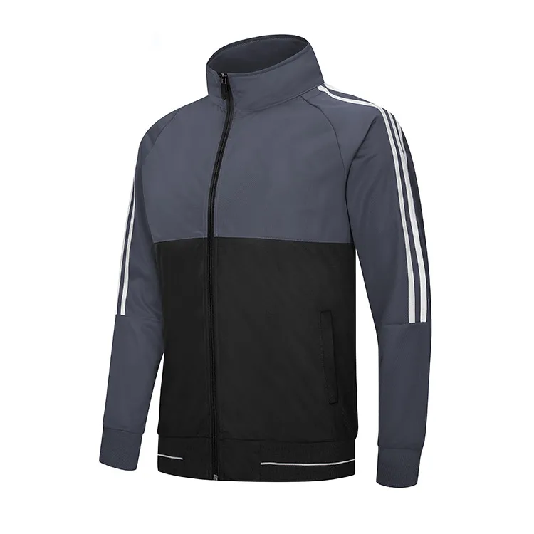 Novas Roupas de Treinamento de Futebol para Adultos Outono Inverno Camisas de Futebol Masculinas e Femininas com Logotipo Impresso Roupas Esportivas