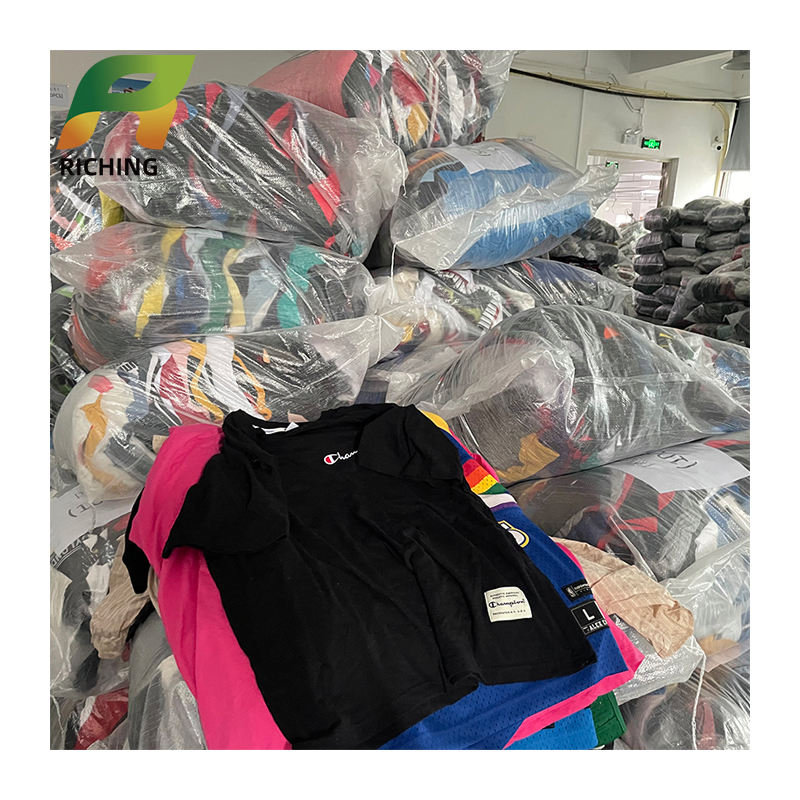 Pacotes de roupas de segunda mão da Coreia do Sul, moletins femininos usados, atacado de marcas, roupas vintage