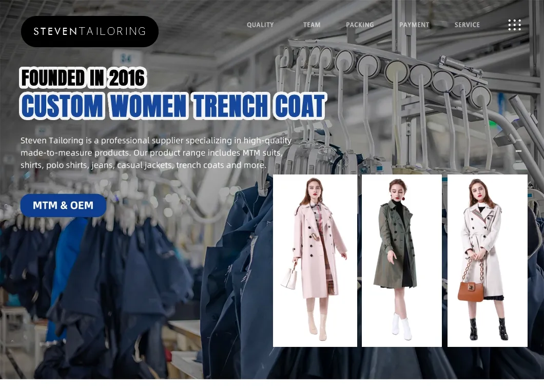 Design de Corte Elegante para um Visual Atemporal e Refinado Casaco Trench Feminino Mtm