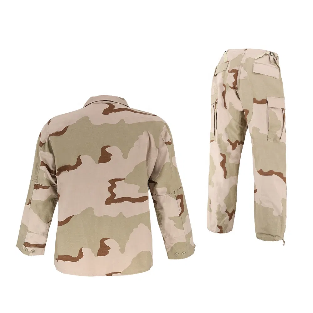 Uniforme tático camuflado de alta qualidade por atacado, roupas de trabalho resistentes para homens e mulheres