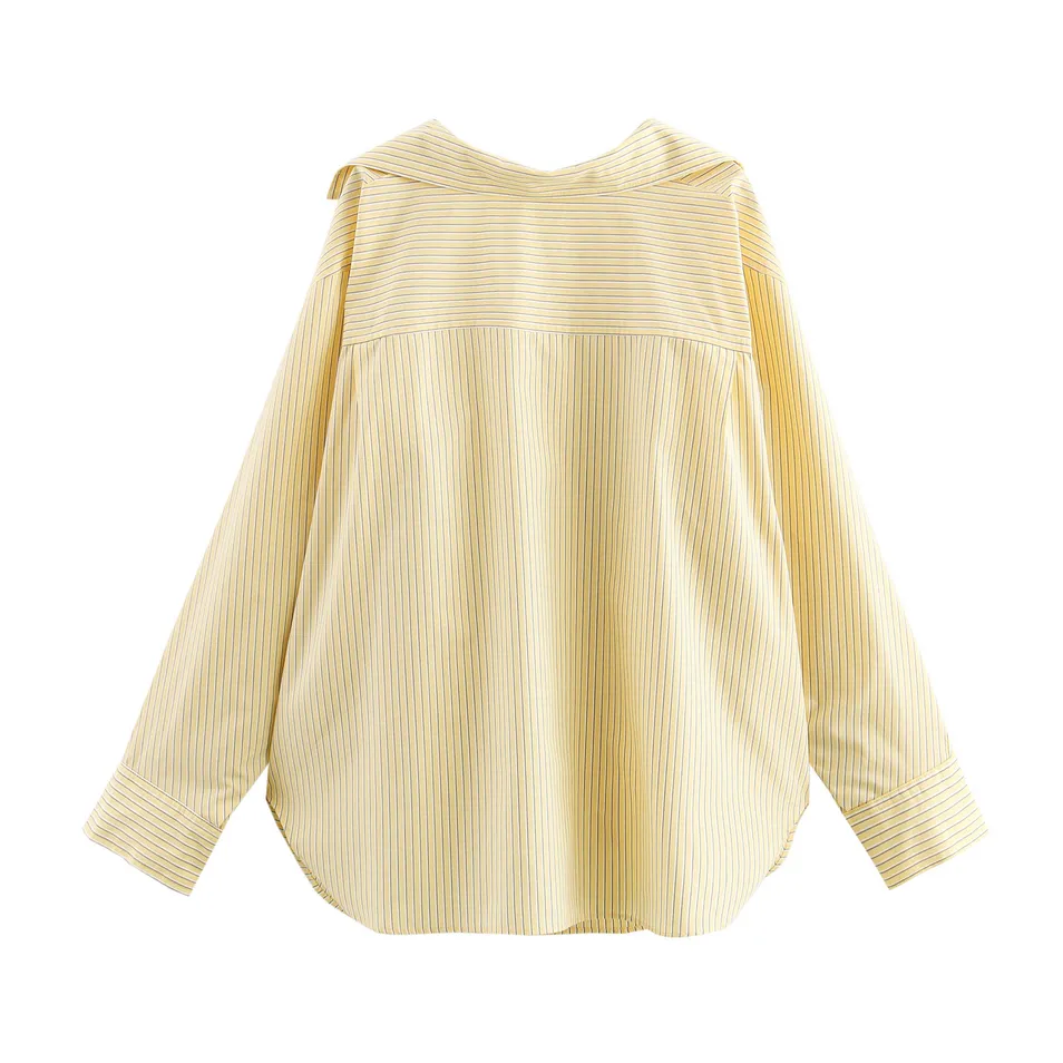 Blusa feminina de manga longa chique perfeita para o trabalho, roupas femininas, jaqueta