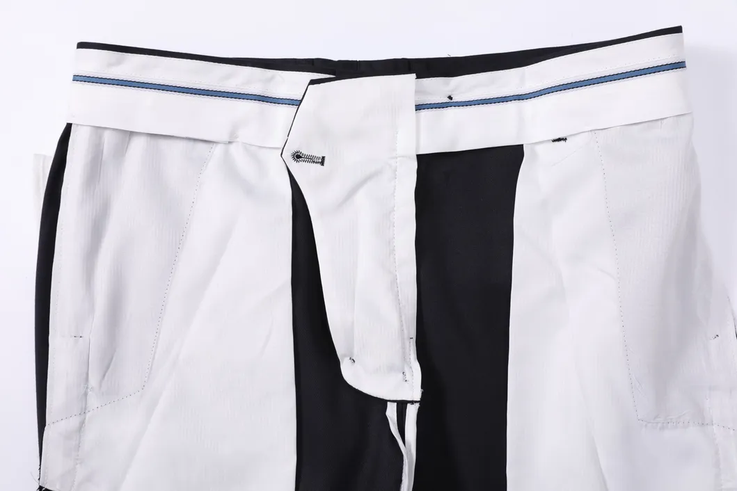 Jj8818 Calças de Negócios Slim Azuis Marinhas para Homens e Mulheres de Inverno