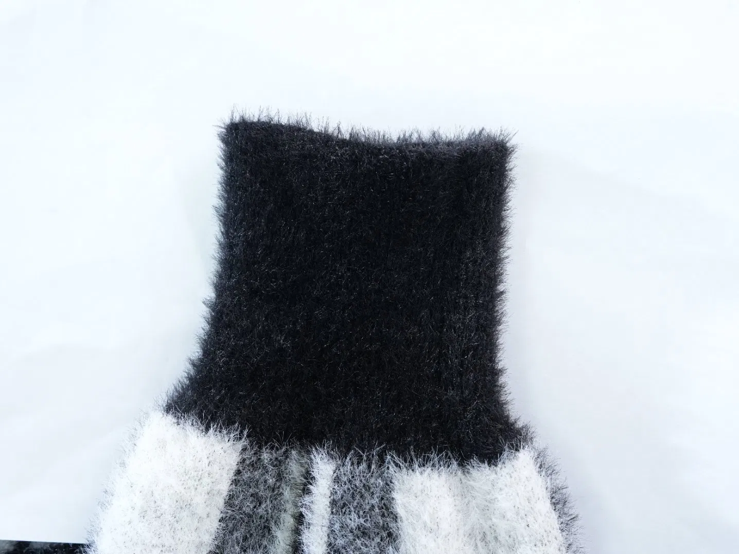 Cardigã de Malha Fuzzy de Nylon Xadrez Feminino 100% Moda Urbana