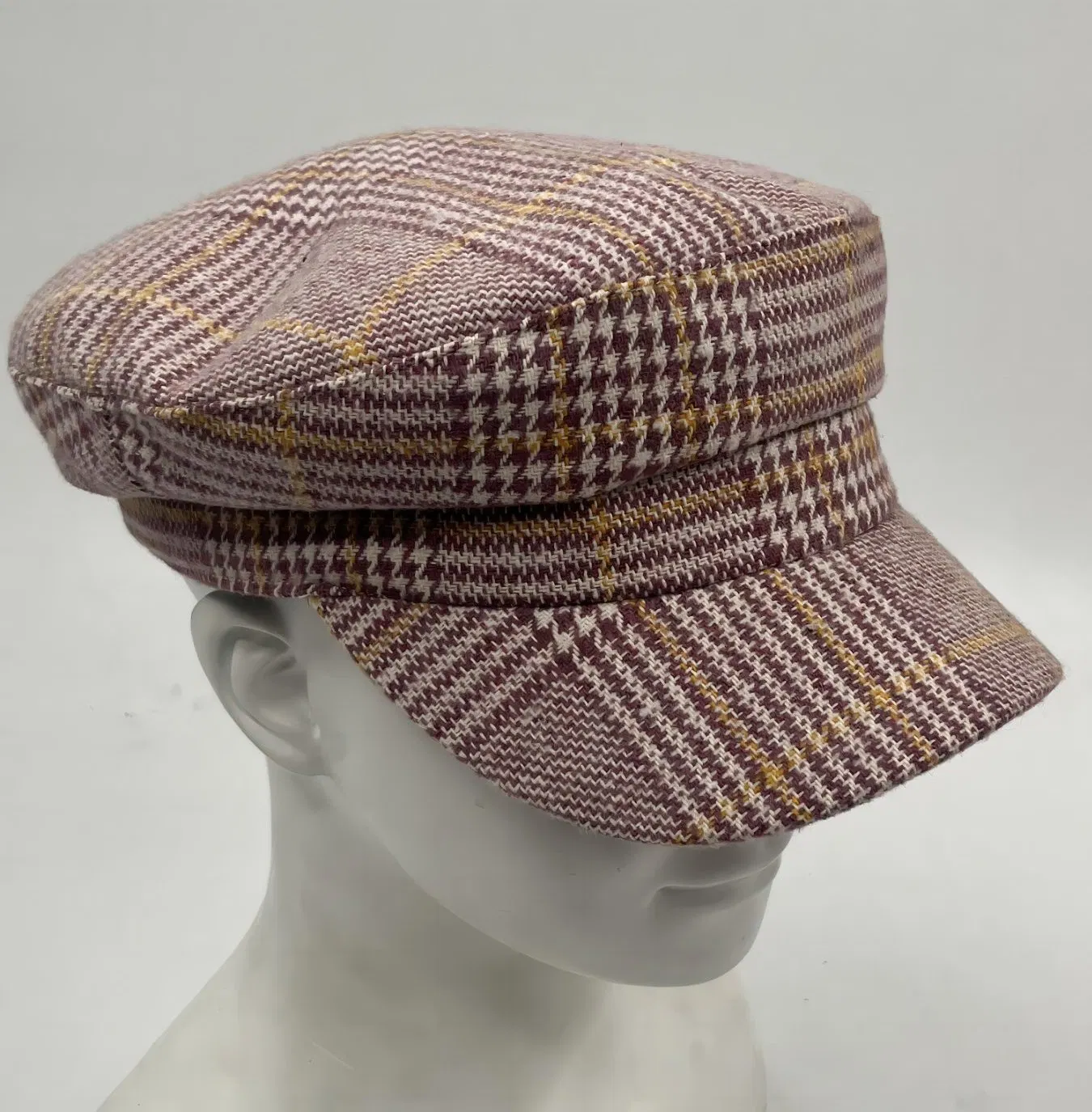 Atacado Moda Feminina Boné de Inverno em Tecido Sustentável