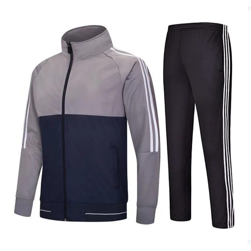 Novas Roupas de Treinamento de Futebol para Adultos Outono Inverno Camisas de Futebol Masculinas e Femininas com Logotipo Impresso Roupas Esportivas