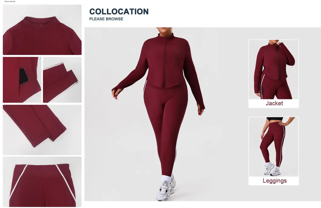 Detalhe de Roupa de Fitness